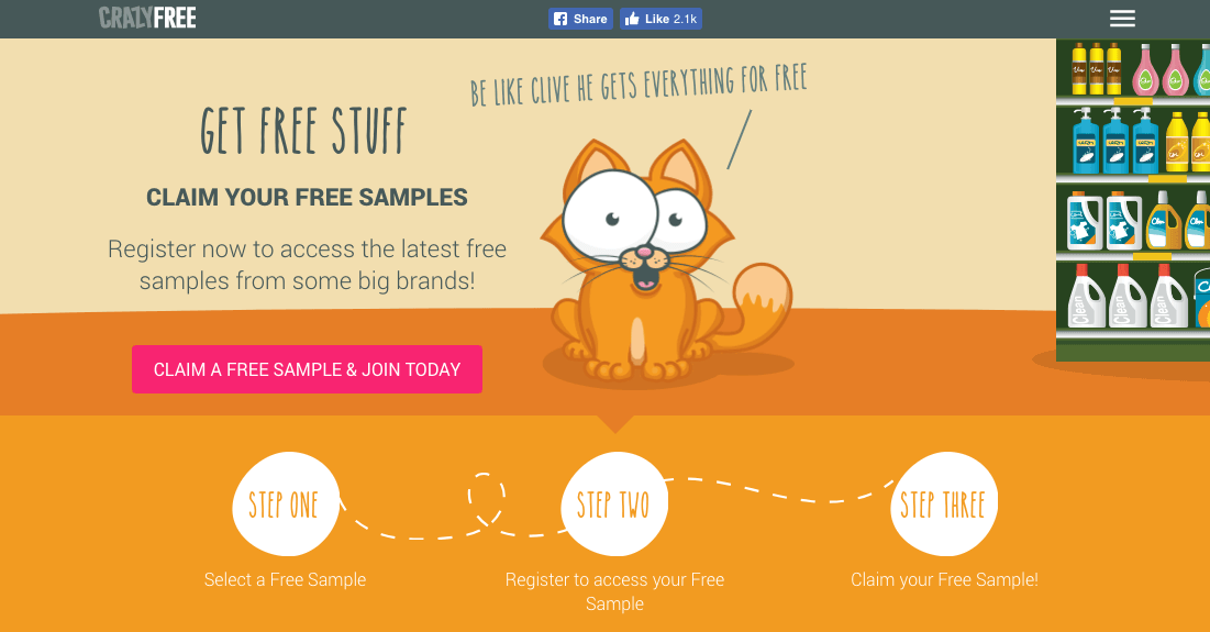 Claim your free sample