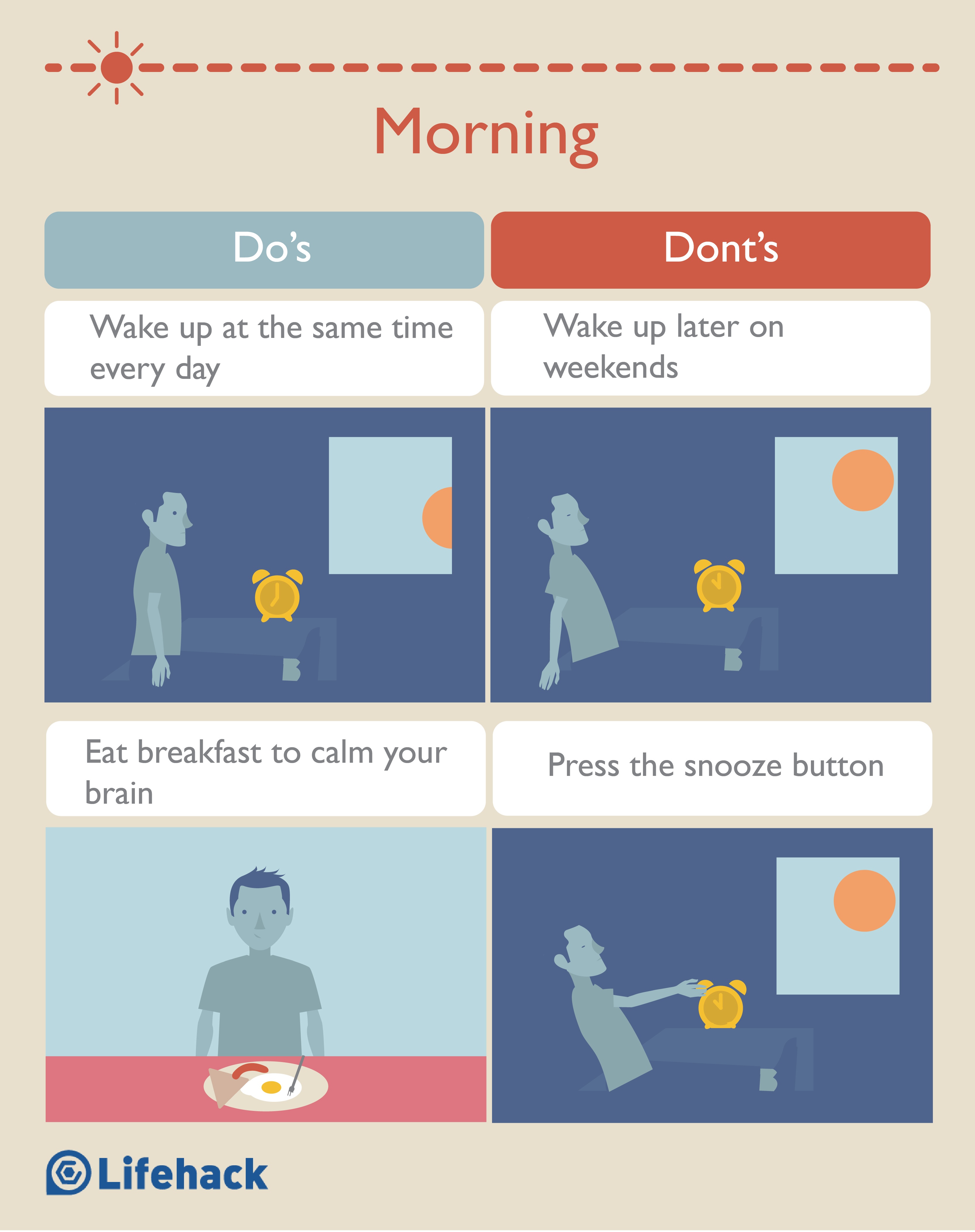 Poor Sleep Quality Comes from All the Things You Do Since Morning