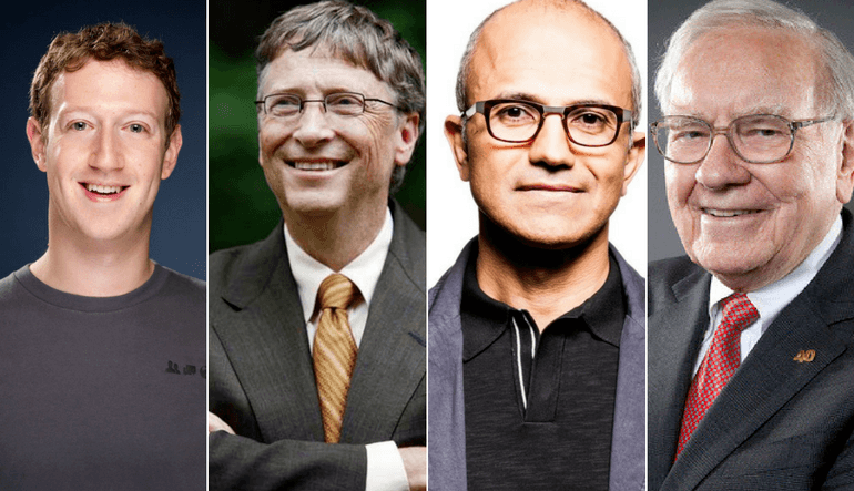 Productivity Lessons from the Giants: Zuckerberg, Gates, Nadella, and Buffett