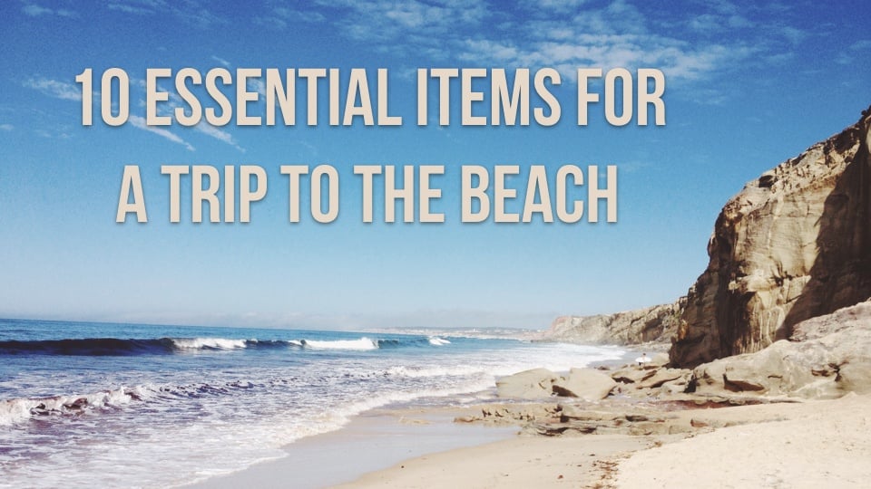 10 Beach Items for a Carefree and Cool Summer