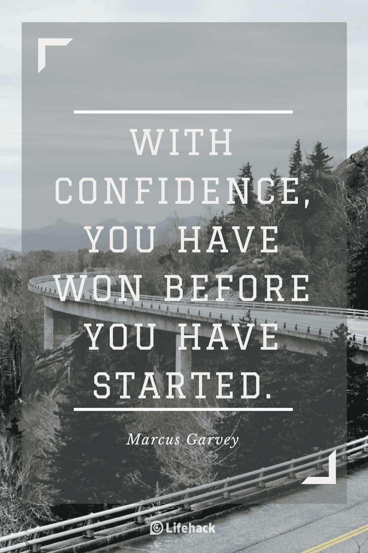 Have Confidence you won before you have started