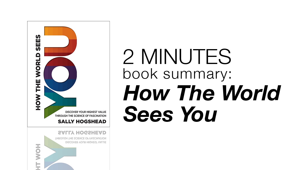 2 Minutes Book Summary: How the World Sees You