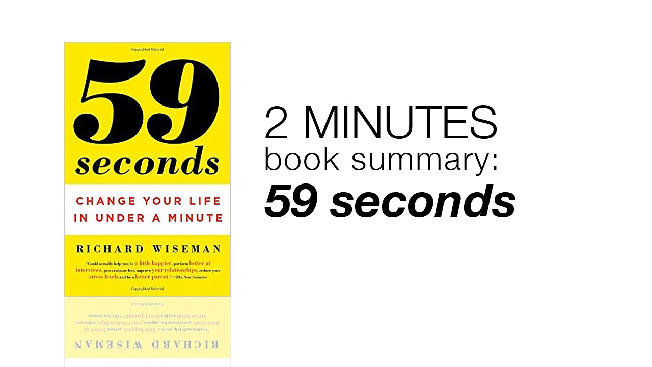 1 Minute Book Summary: 59 Seconds