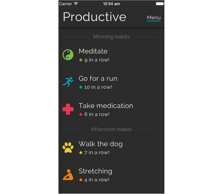 Make Good Habits Stick Easily With Productive—the Habit Tracker