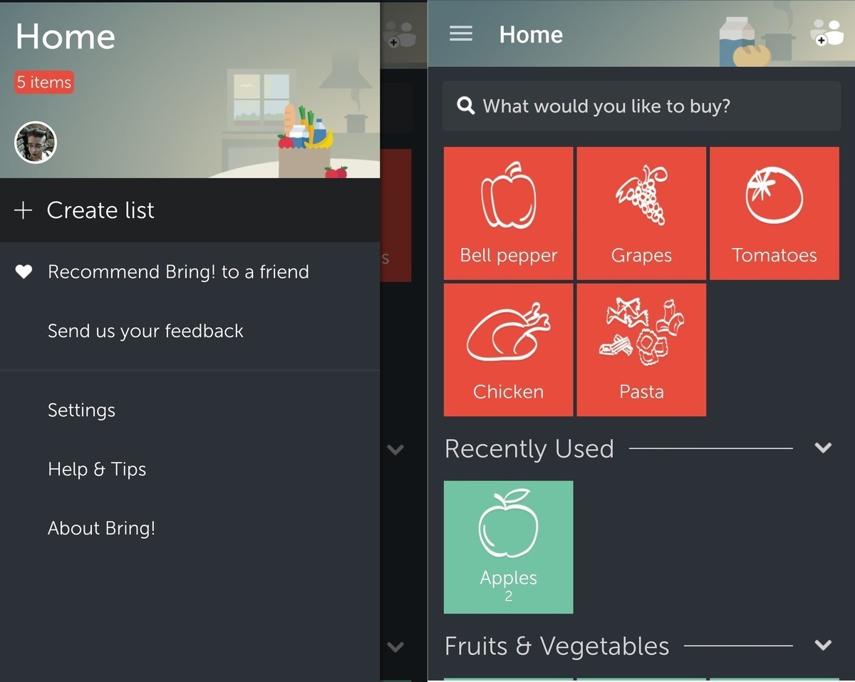 Let All Family Members Contribute To Grocery Shopping List With This App