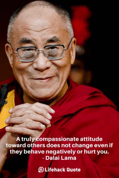 Dalai Lama's Wisdom: True Compassion is Your Own Creation