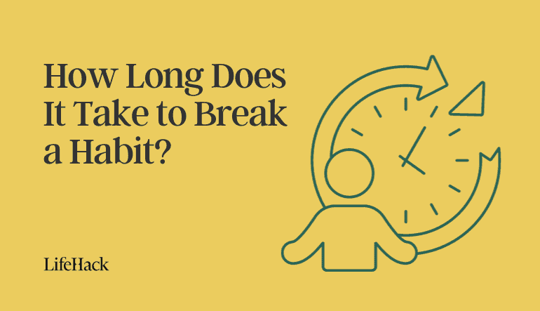 how long does it take to break a habit