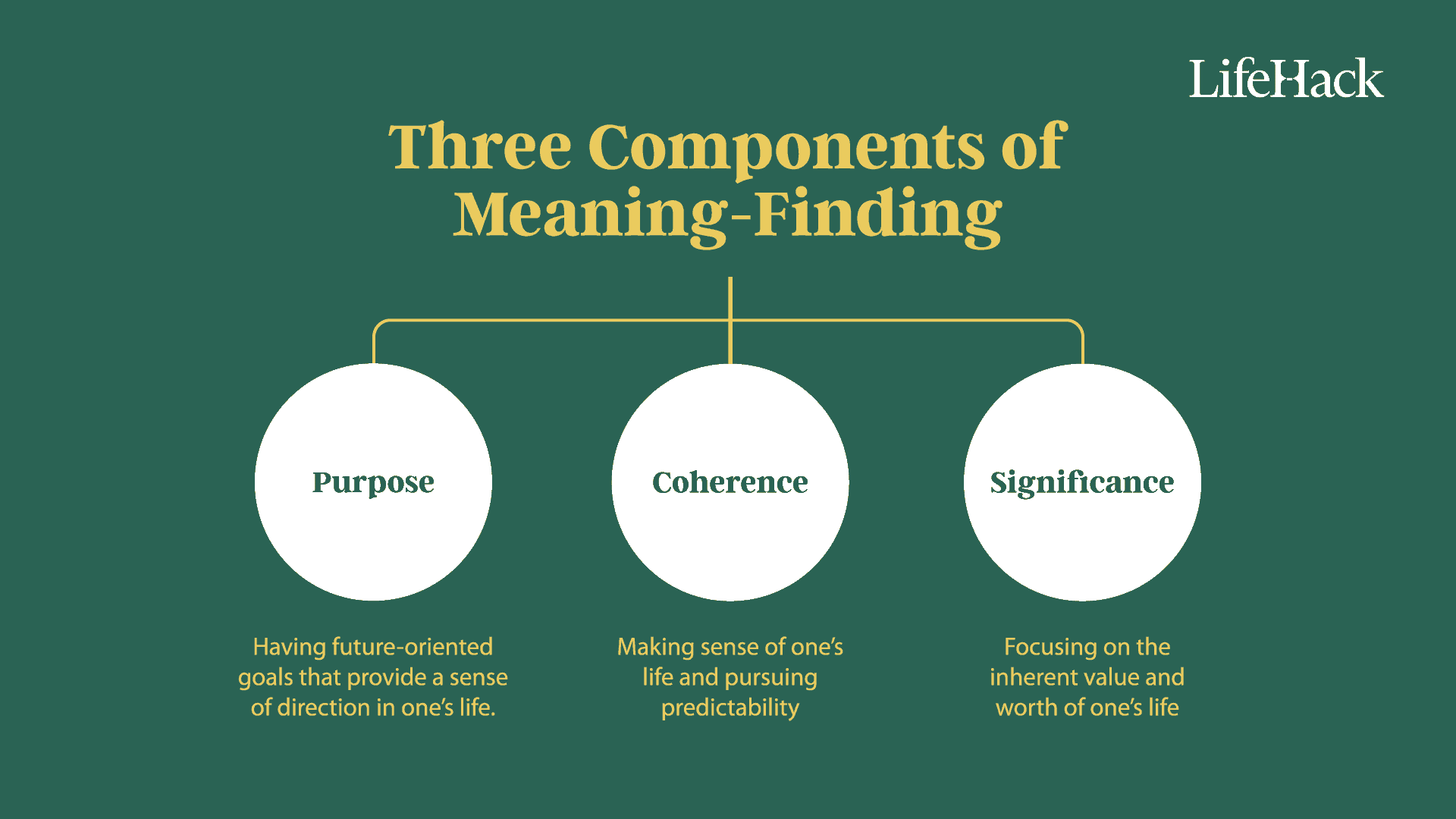 components of meaning finding