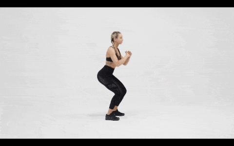 Quarter squat for lower body workout
