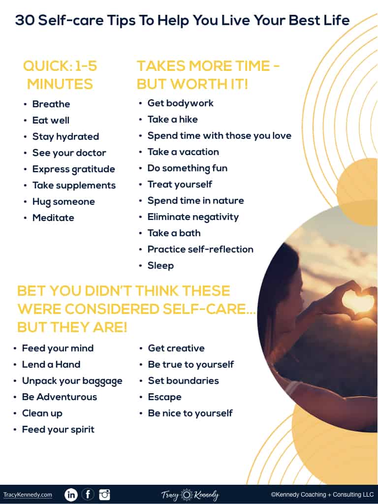 30 Self-Care Habits for a Strong and Healthy Mind, Body and Spirit