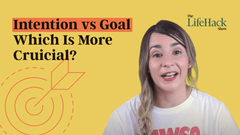 intention vs goal