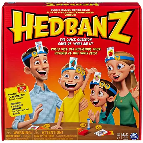 Hedbanz, Quick Question Picture Guessing Family Game