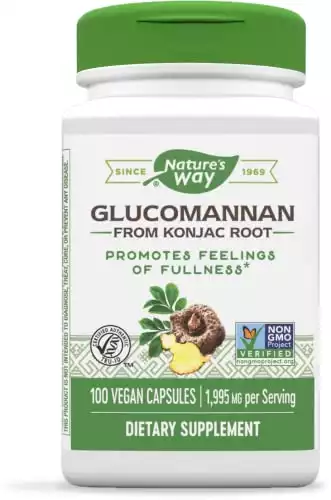 Nature's Way Premium Herbal Glucomannan from Konjac Root