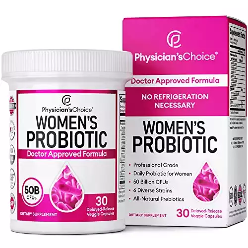 Probiotics for Women with Organic Prebiotics