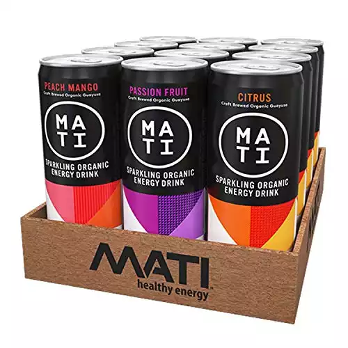 MATI Plant-Powered Sparkling Organic Energy Drink