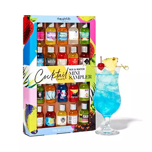 Thoughtfully Cocktails, Mix and Match Mini Sampler Cocktail Mixer Set